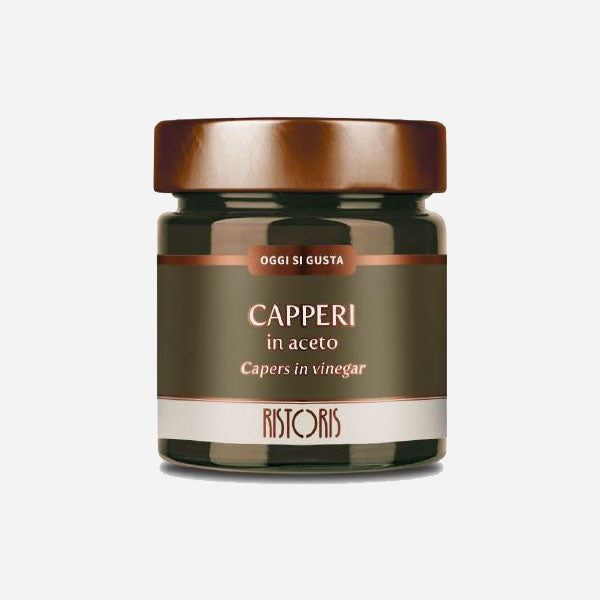 Ristoris capers in wine vinegar 212ml