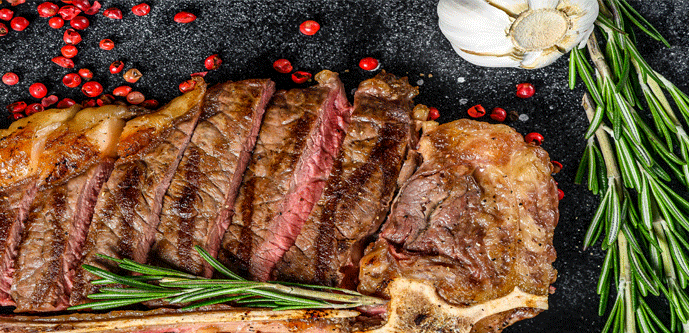 Wood Fired Porterhouse Steak